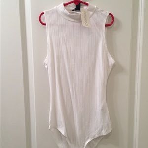 Forever 21 white bodysuit